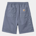 Flint Short bay blue garment dyed