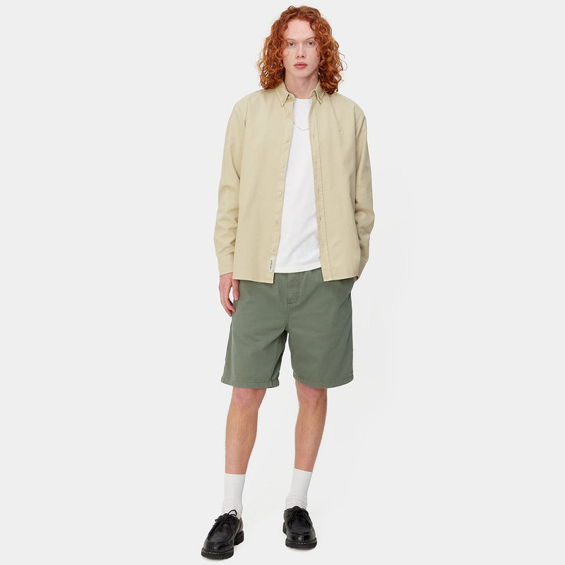 Flint Short park garment/dyed