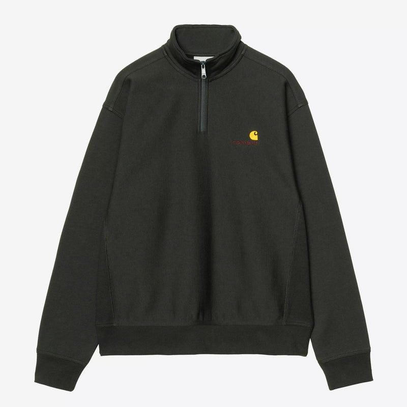 Half Zip American Script Sweat raven