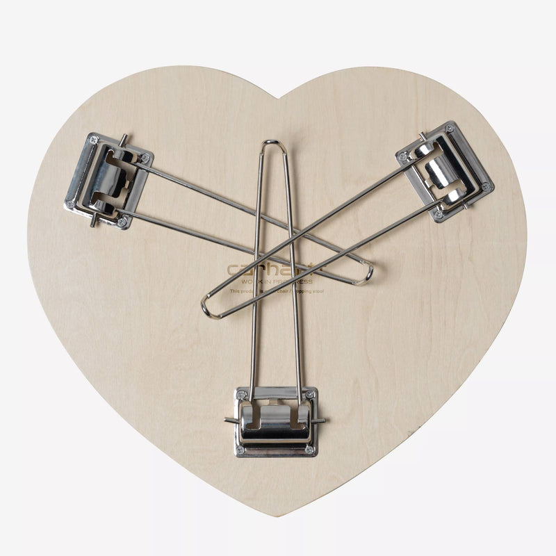 Heart Folding Table black/white Carhartt WIP