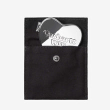 Heart Pocket Mirror silver