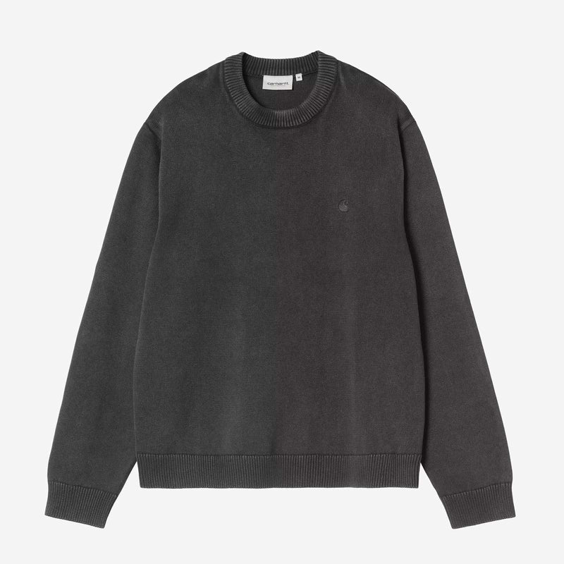Kori Sweater black garment dyed