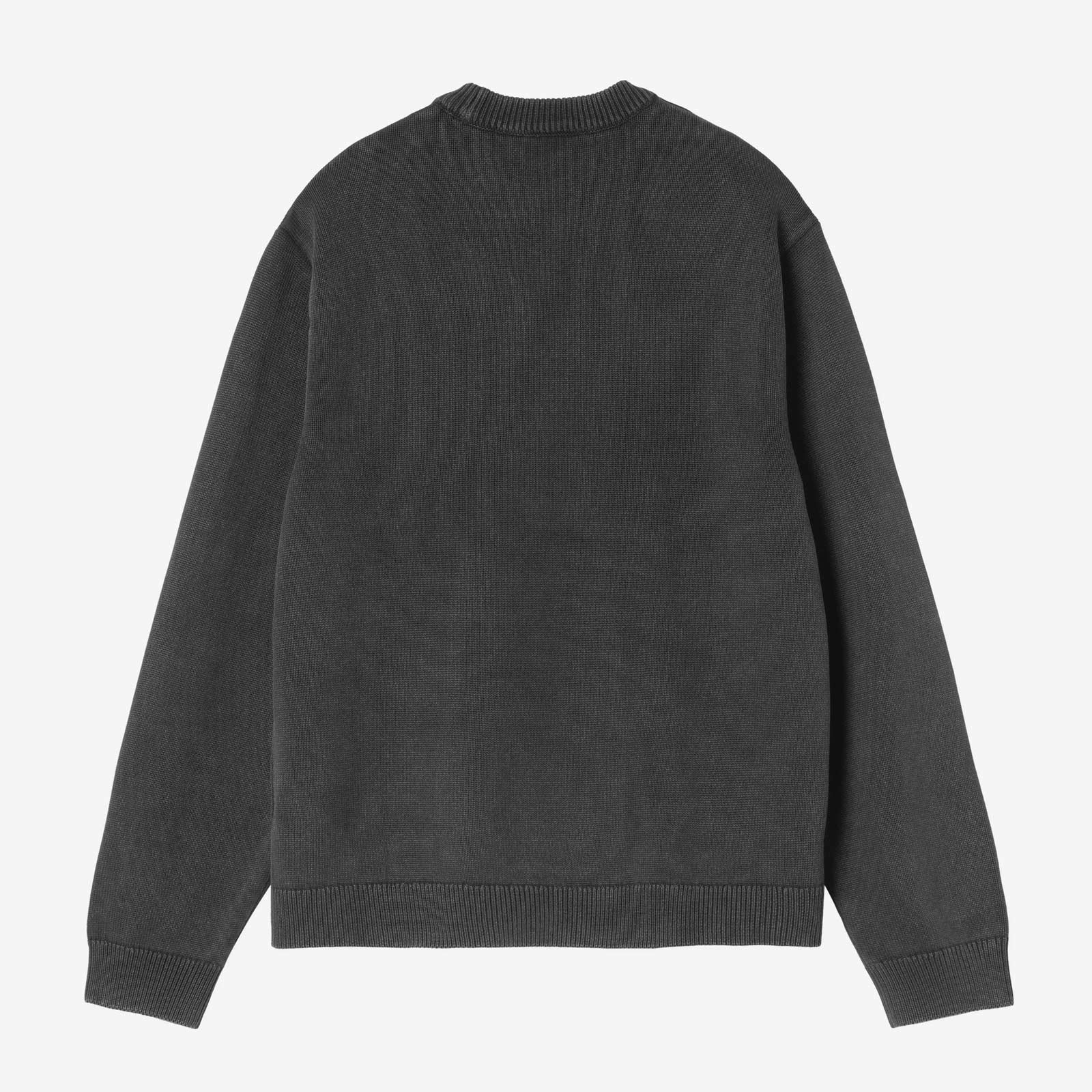 Kori Sweater black garment dyed