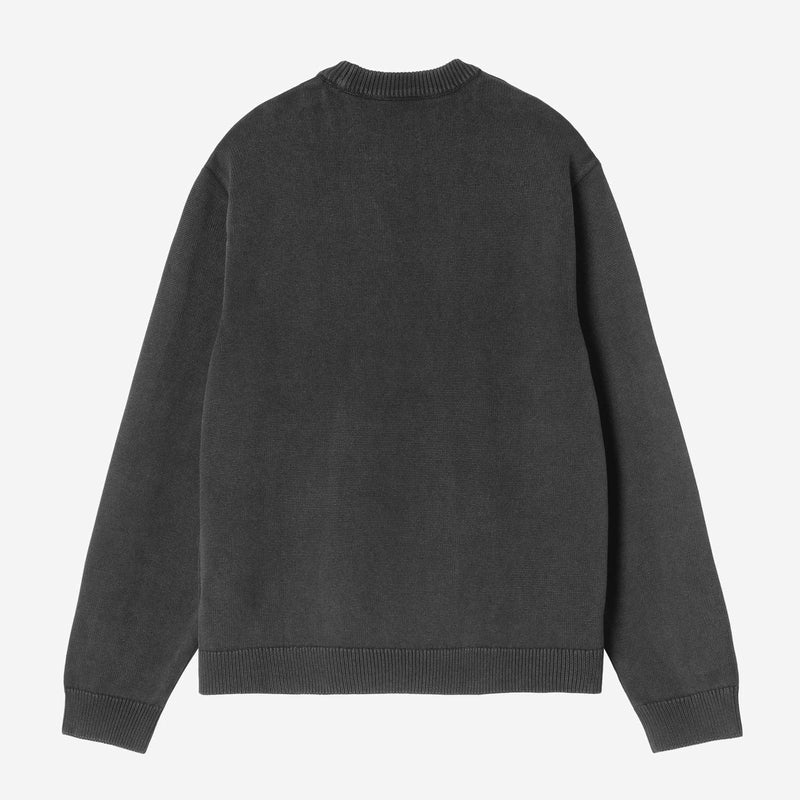 Kori Sweater black garment dyed