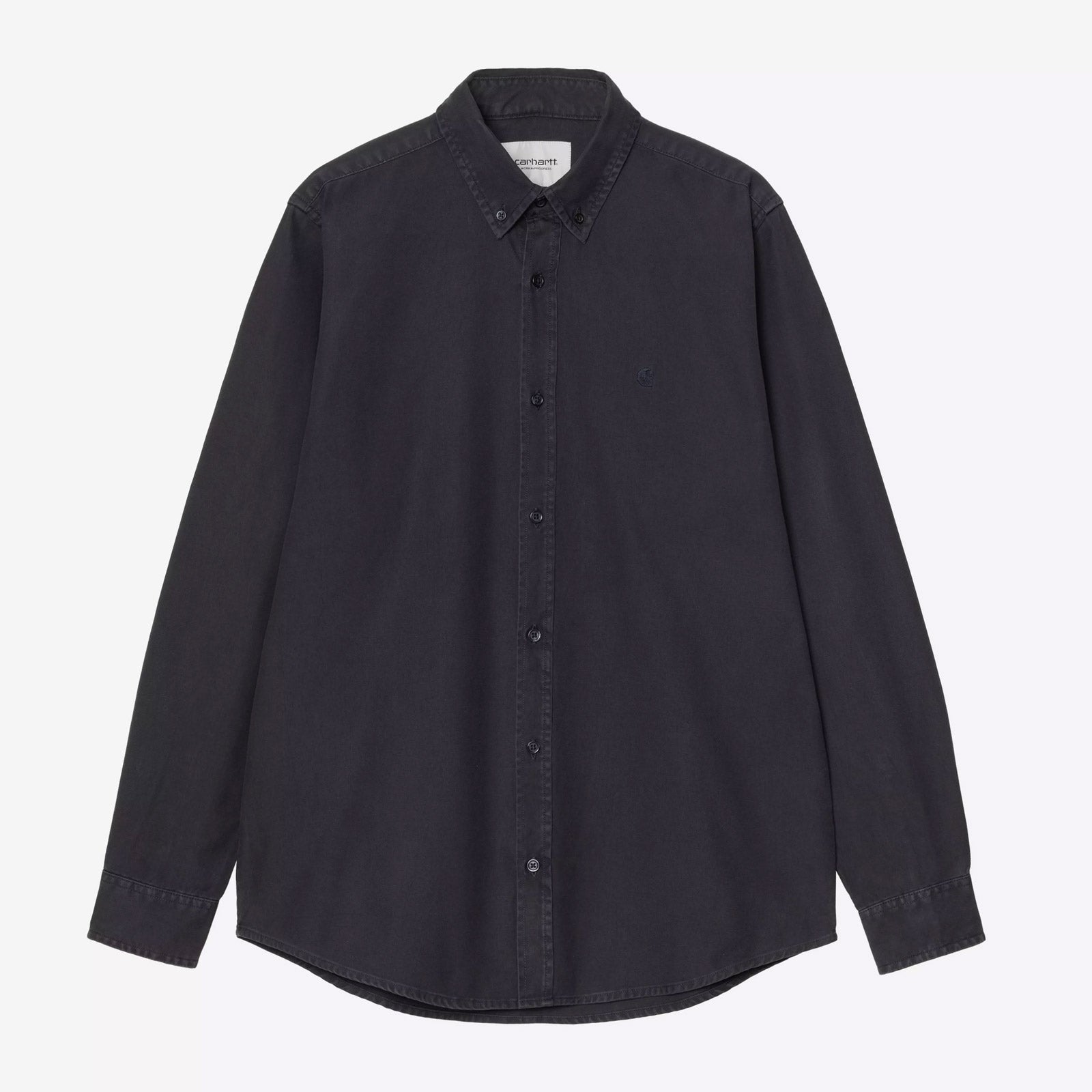 L/S Bolton Shirt air dark navy Carhartt WIP
