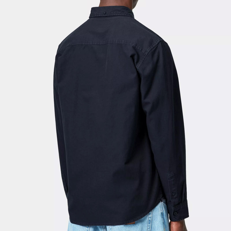 L/S Bolton Shirt dark navy Carhartt WIP