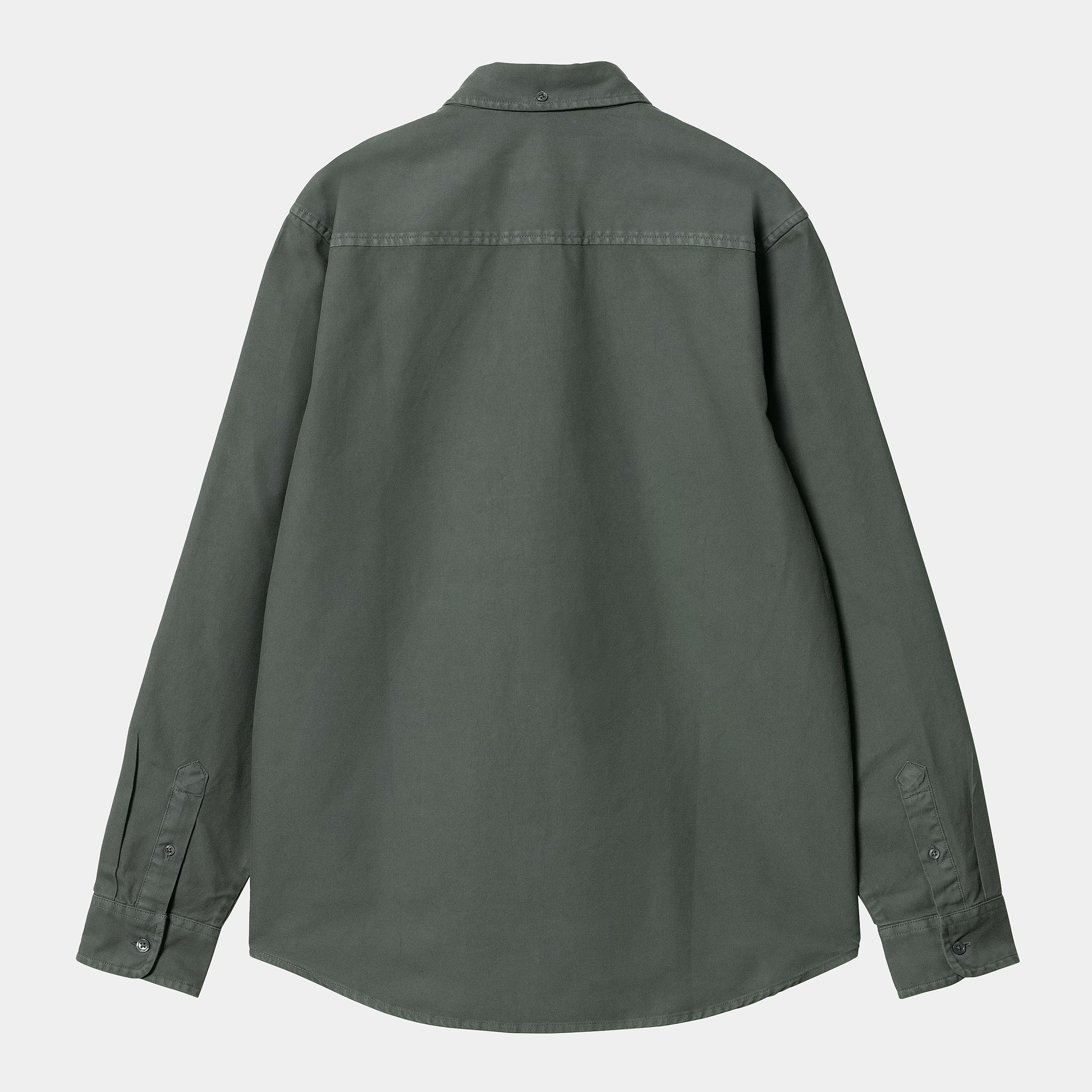 L/S Bolton Shirt jura (garment dyed)