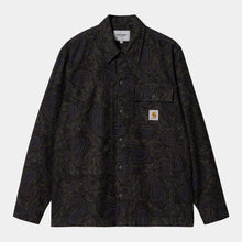 L/S Charter Shirt paisley print/plant