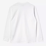 L/S Chase Longsleeve white/gold