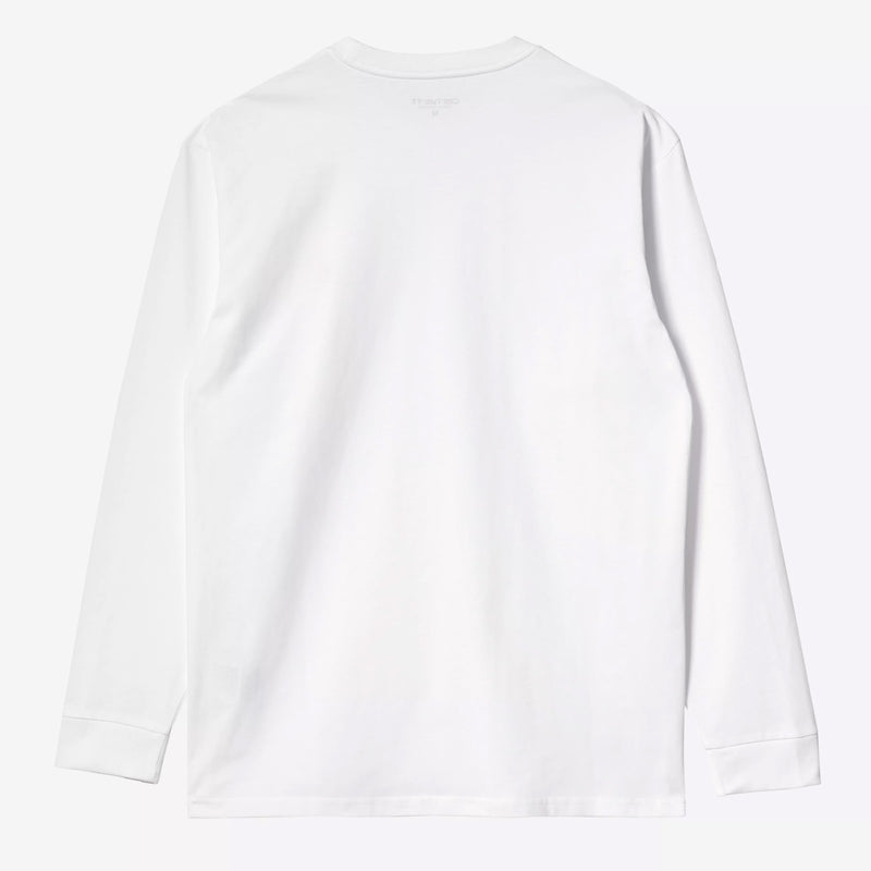 L/S Chase Longsleeve white/gold