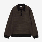 L/S Lowis Polo lowis houndstooth/vitola heather Carhartt WIP