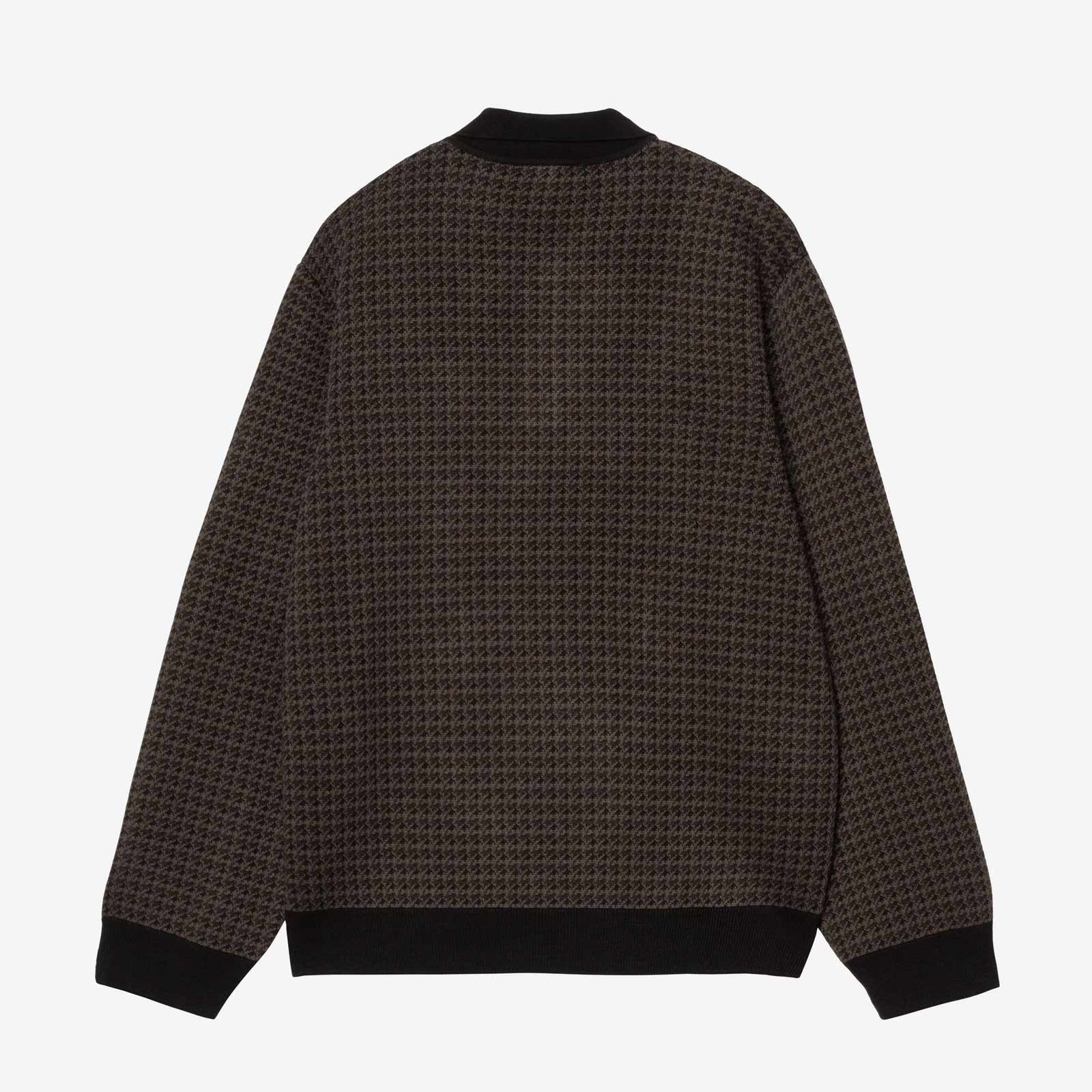 L/S Lowis Polo lowis houndstooth/vitola heather Carhartt WIP