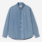 L/S Lucas Shirt blue bleached Carhartt WIP