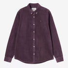 L/S Madison Cord Shirt cozy purple