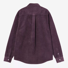 L/S Madison Cord Shirt cozy purple