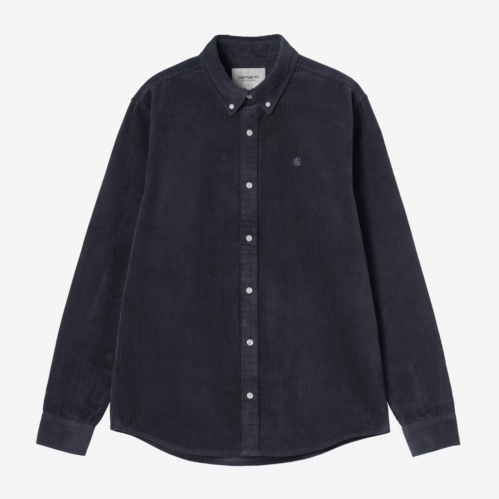 L/S Madison Cord Shirt dark navy