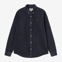 L/S Madison Cord Shirt dark navy