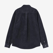 L/S Madison Cord Shirt dark navy