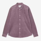 L/S Madison Cord Shirt phlox/phlox Carhartt WIP