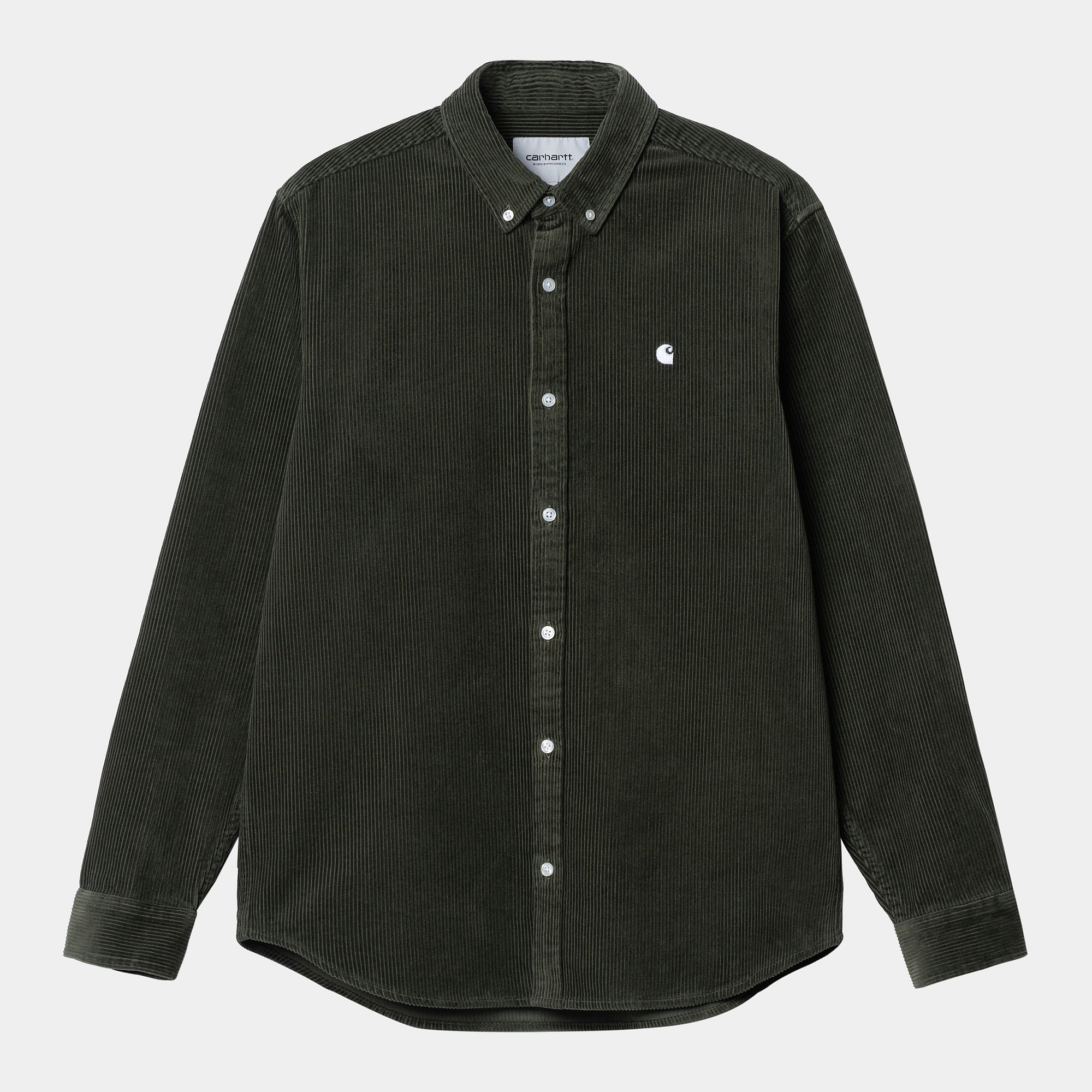 L/S Madison Cord Shirt plant/wax