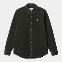 L/S Madison Cord Shirt plant/wax