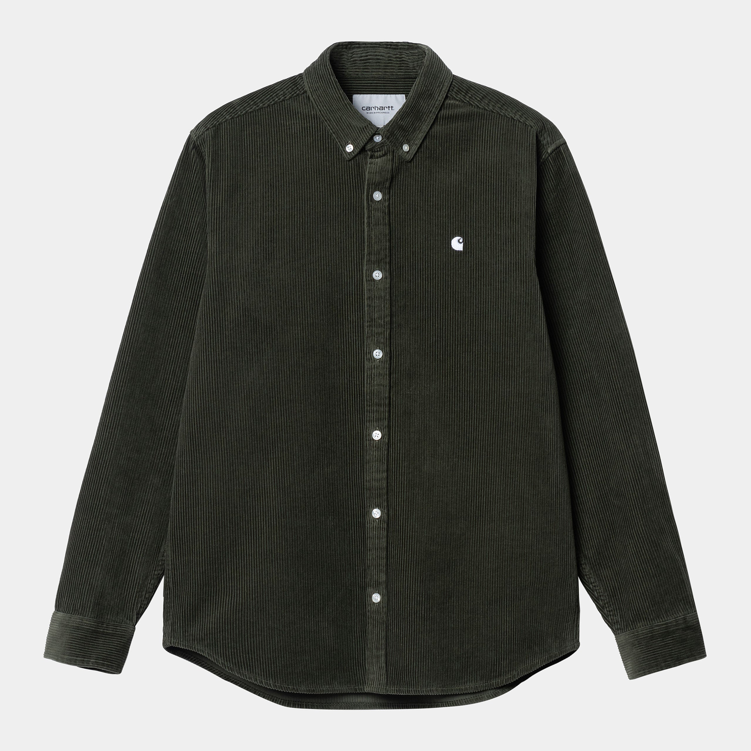 L/S Madison Cord Shirt plant/wax