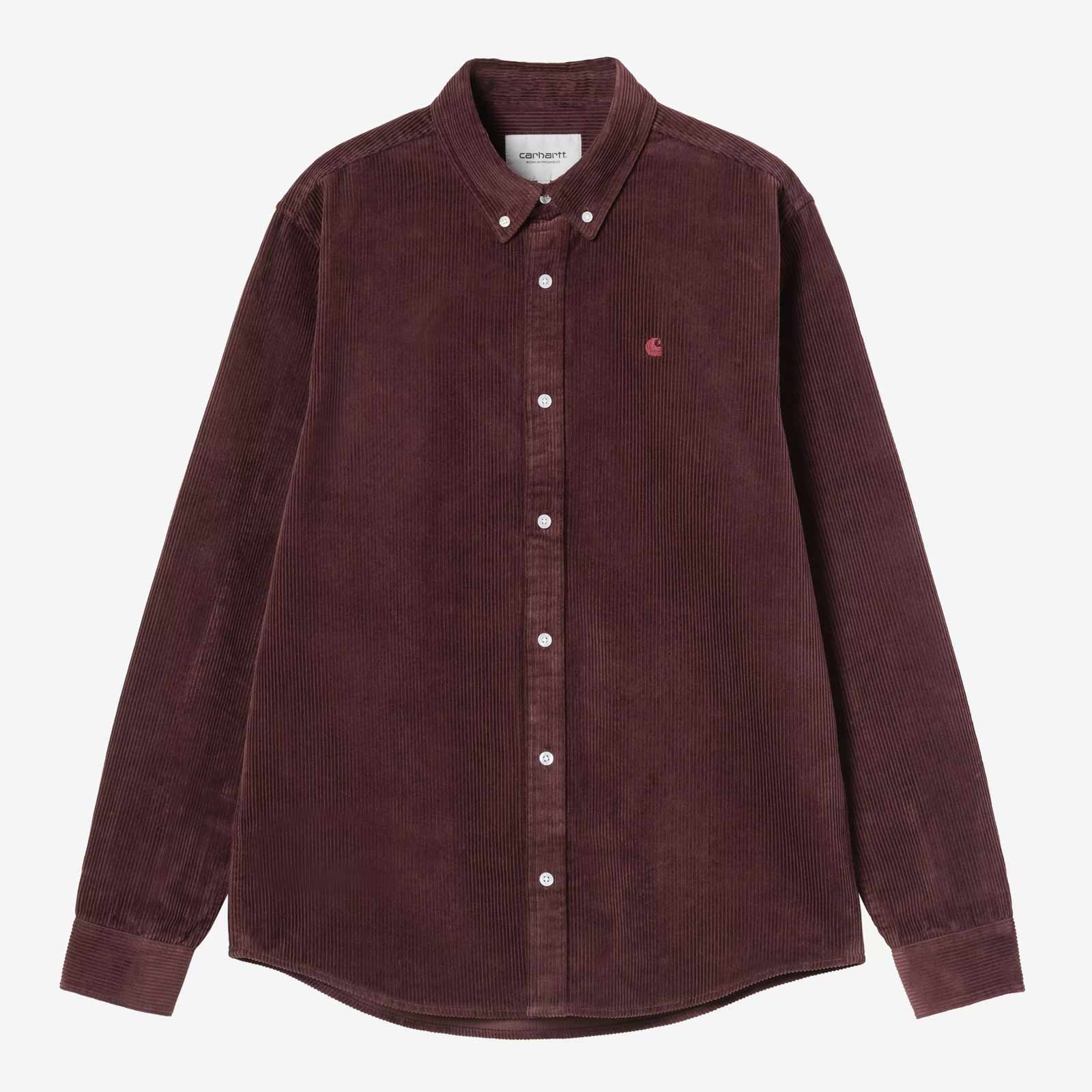 L/S Madison Cord amarone