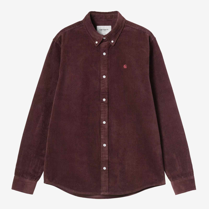 L/S Madison Cord amarone