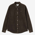 L/S Madison Cord tobacco