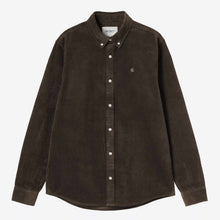 L/S Madison Cord tobacco