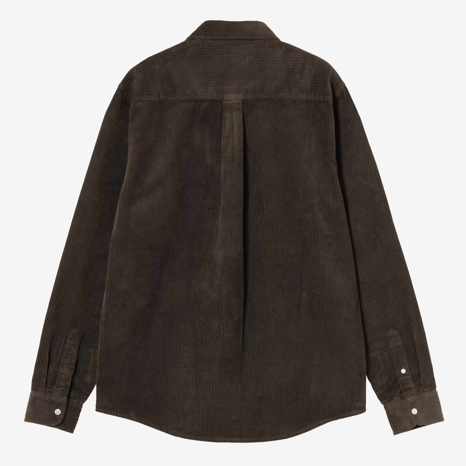 L/S Madison Cord tobacco