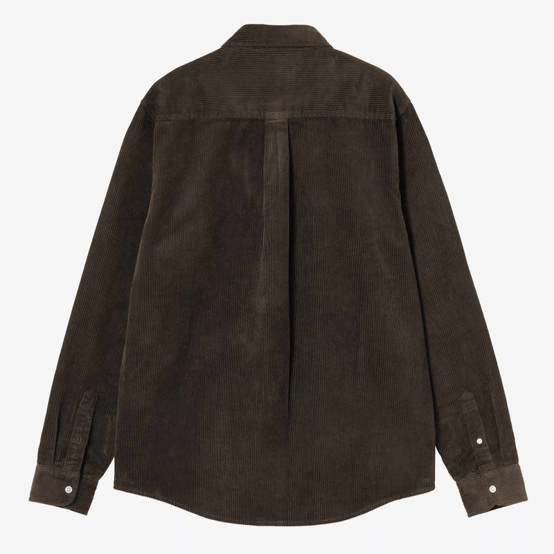 L/S Madison Cord tobacco