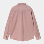 L/S Madison Fine Cord Shirt glassy pink/wax