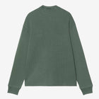 L/S Vista Waffle T-Shirt dark scarab garment dyed