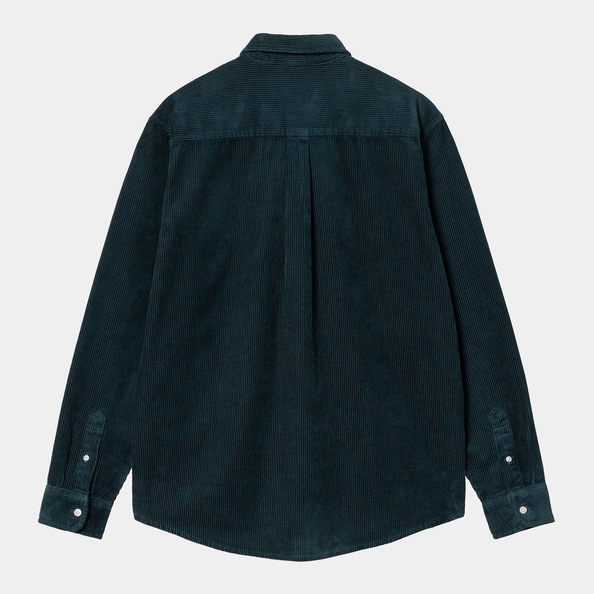 L/S Madison Cord Shirt duck blue/wax