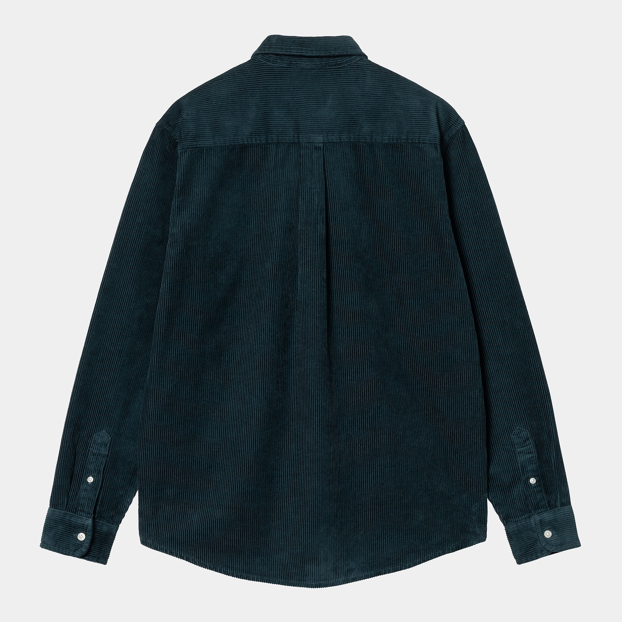 L/S Madison Cord Shirt duck blue/wax