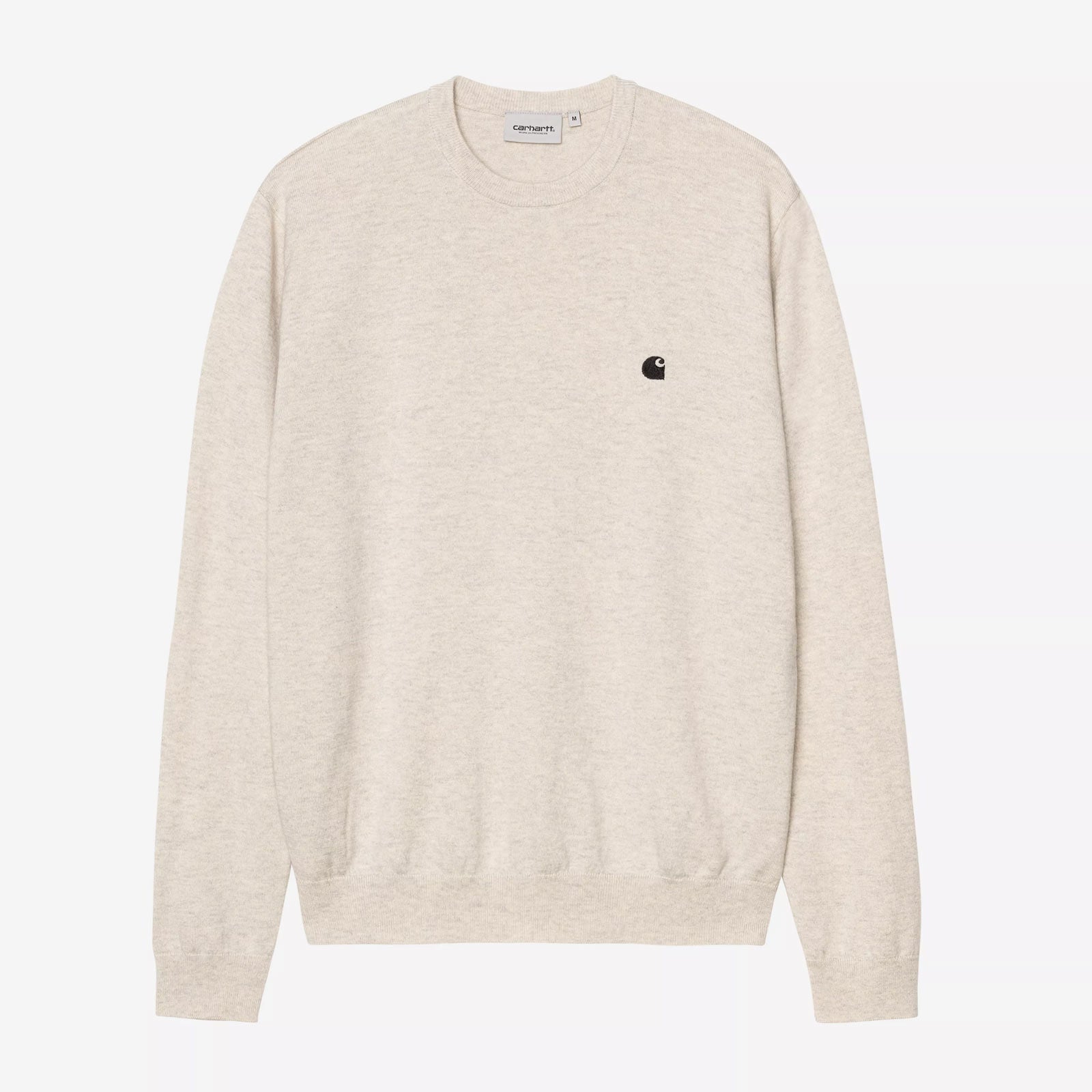 Madison Lambswool Sweater fleur de sel/black Carhartt WIP