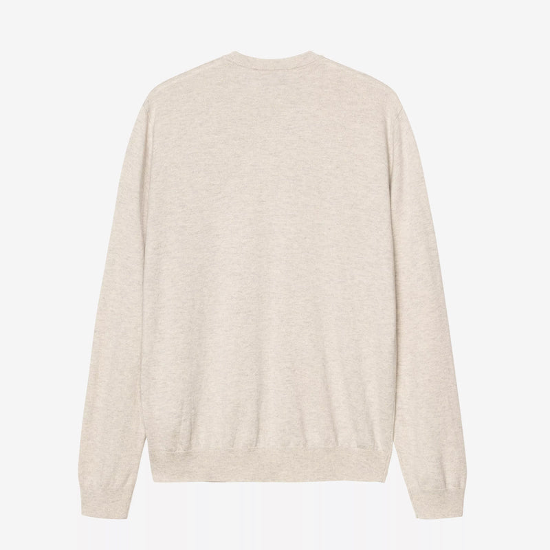 Madison Lambswool Sweater fleur de sel/black Carhartt WIP