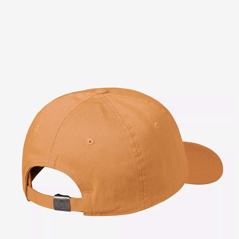 Madison Logo Cap gentle orange/white Carhartt WIP