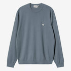 Madison Sweater velvet blue/white Carhartt WIP