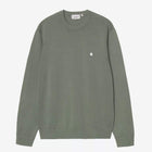 Madison Sweater velvet green/white Carhartt WIP