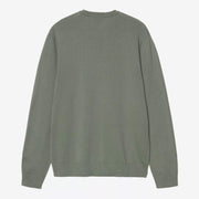 Madison Sweater velvet green/white Carhartt WIP