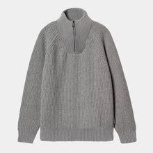 Marlon Half Zip Sweater grey heather