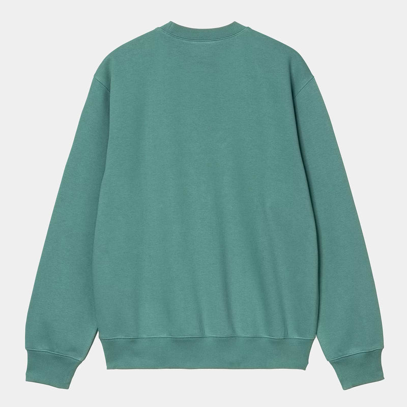 Masterpiece Sweatshirt saguaro/pink Carhartt WIP