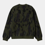 Medford Sweater paisley jacquard/plant