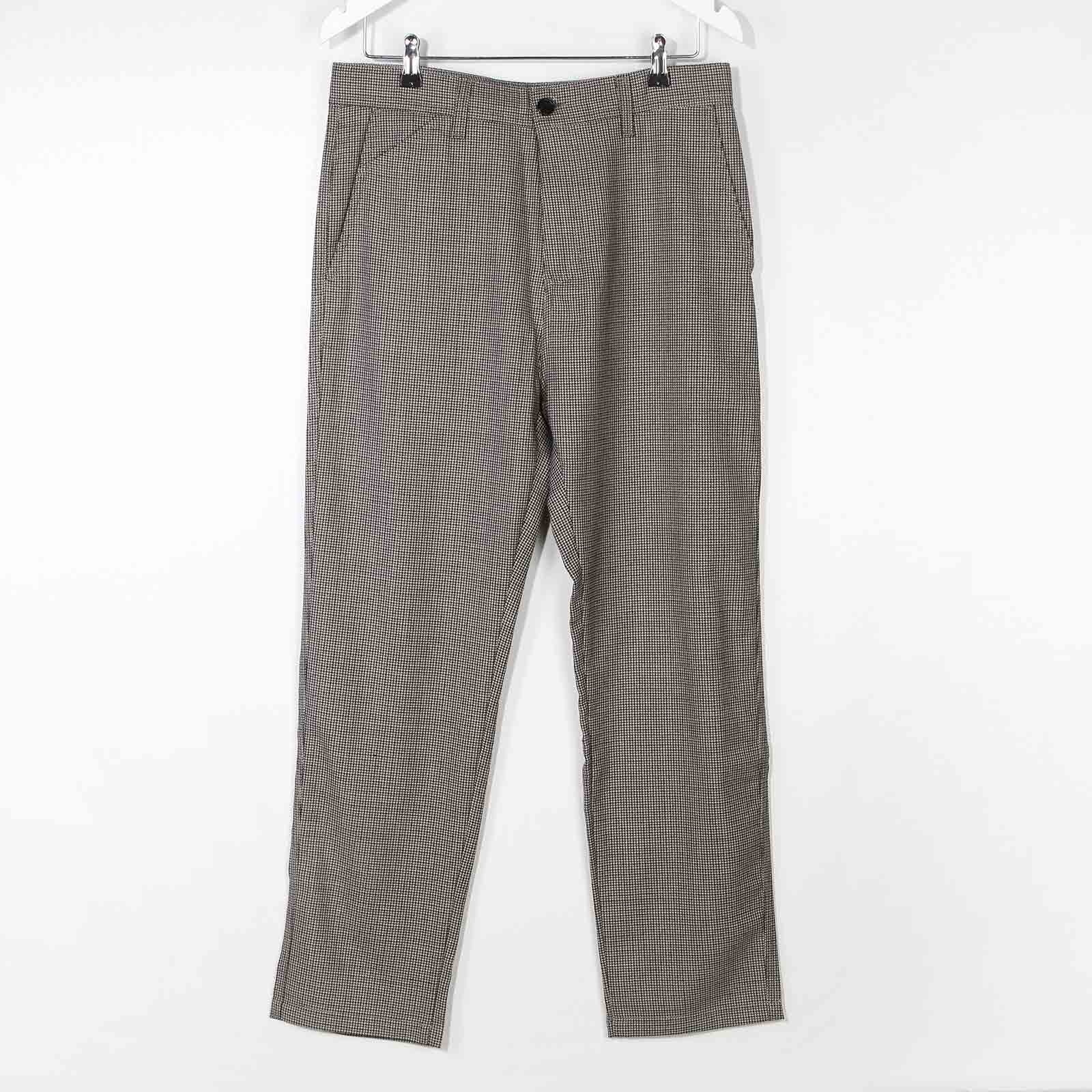 Menson Pant Lewis Houndstooth black