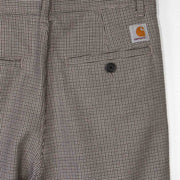 Menson Pant Lewis Houndstooth black Carhartt WIP