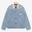 OG Detroit Jacket blue/dusty h brown burst washed Carhartt WIP