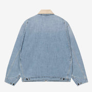 OG Detroit Jacket blue/dusty h brown burst washed Carhartt WIP