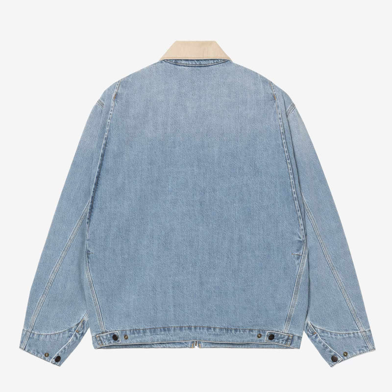 OG Detroit Jacket blue/dusty h brown burst washed Carhartt WIP